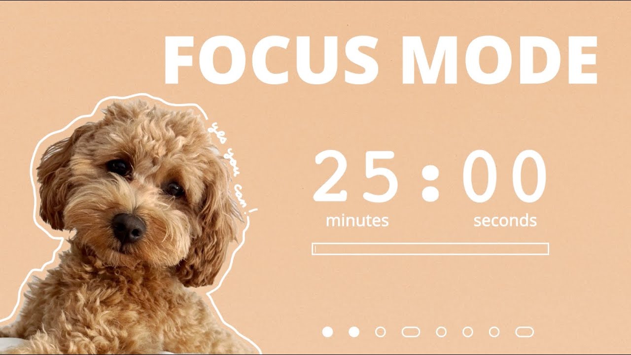 4.5-hour Aesthetic Pomodoro Timer - 25/5/15 with chill lofi study music
