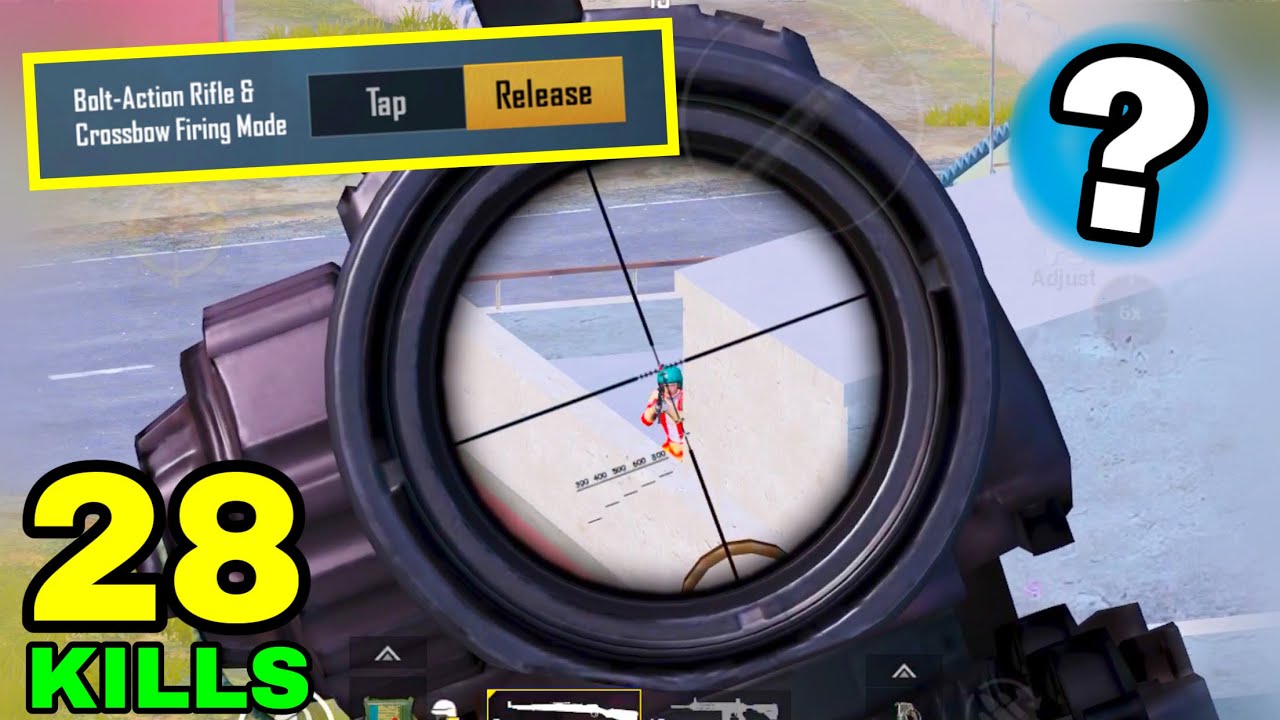 Really Power of New SNIPER BUTTON! | 28 KILLS SOLO VS SQUADS | PUBG Mobile