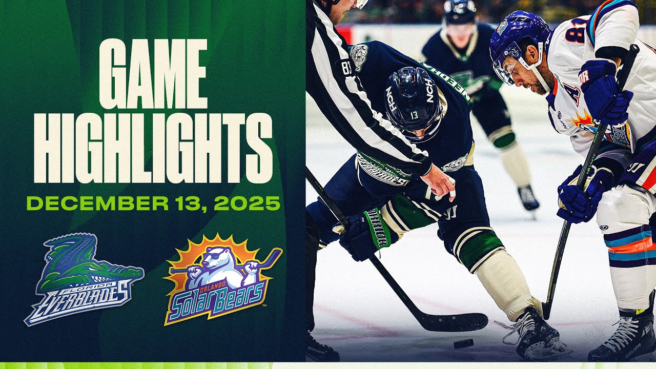 EVERBLADES EXTEND THEIR 7 GAME WINNING STREAK IN OVERTIME | FLA VS ORL 12.13.25