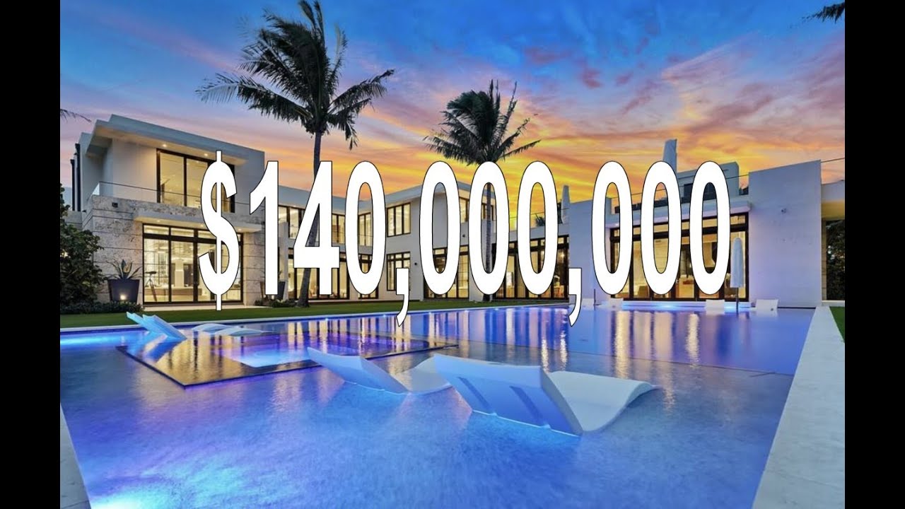 Palm Beach Oceanfront Contemporary Mansion with Trump Pedigree