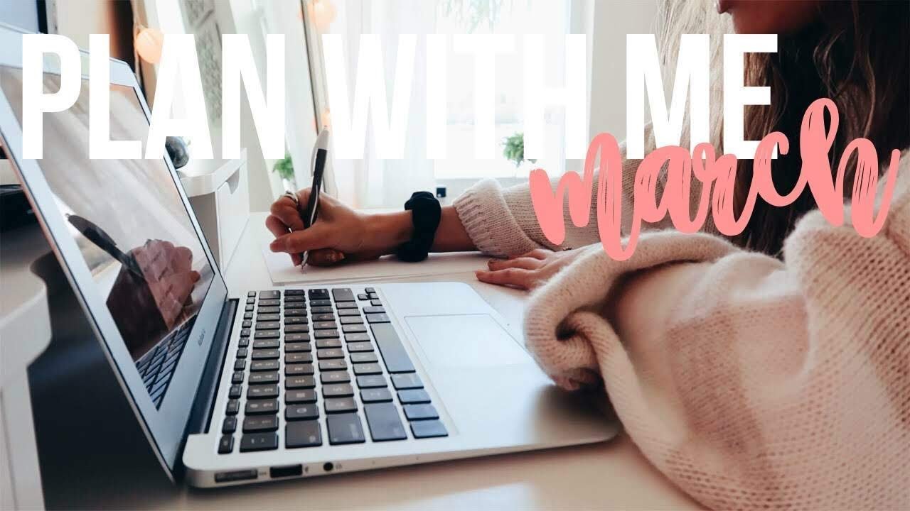 March PLAN WITH ME | budget, goals, finances, intentions