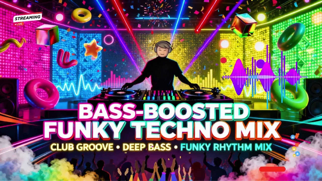 Bass Boosted Funky Techno 2026 🔊 High Energy Club Mix | Powerful Dance Beats