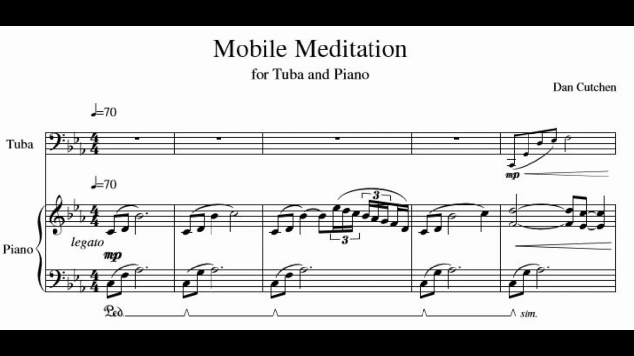 Tuba Solo with piano - 