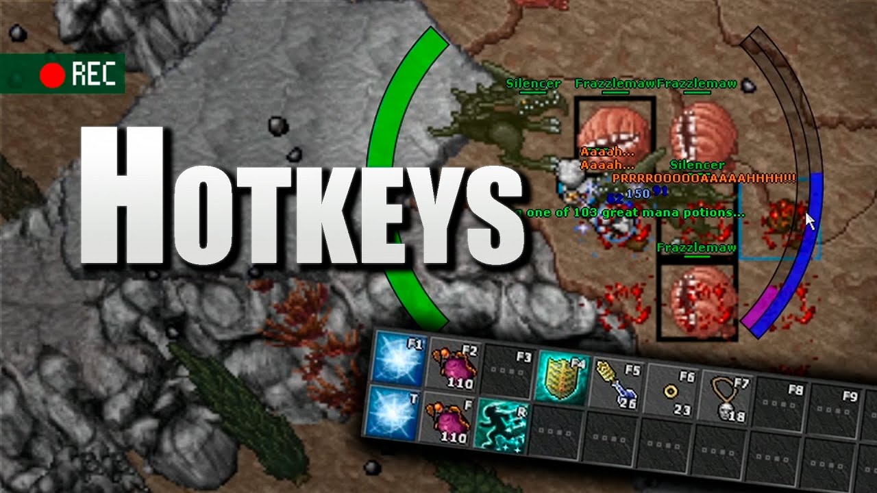 TIBIA / C&Oacute;MO CONFIGURAR TUS HOTKEYS CORRECTAMENTE [ENG SUB]