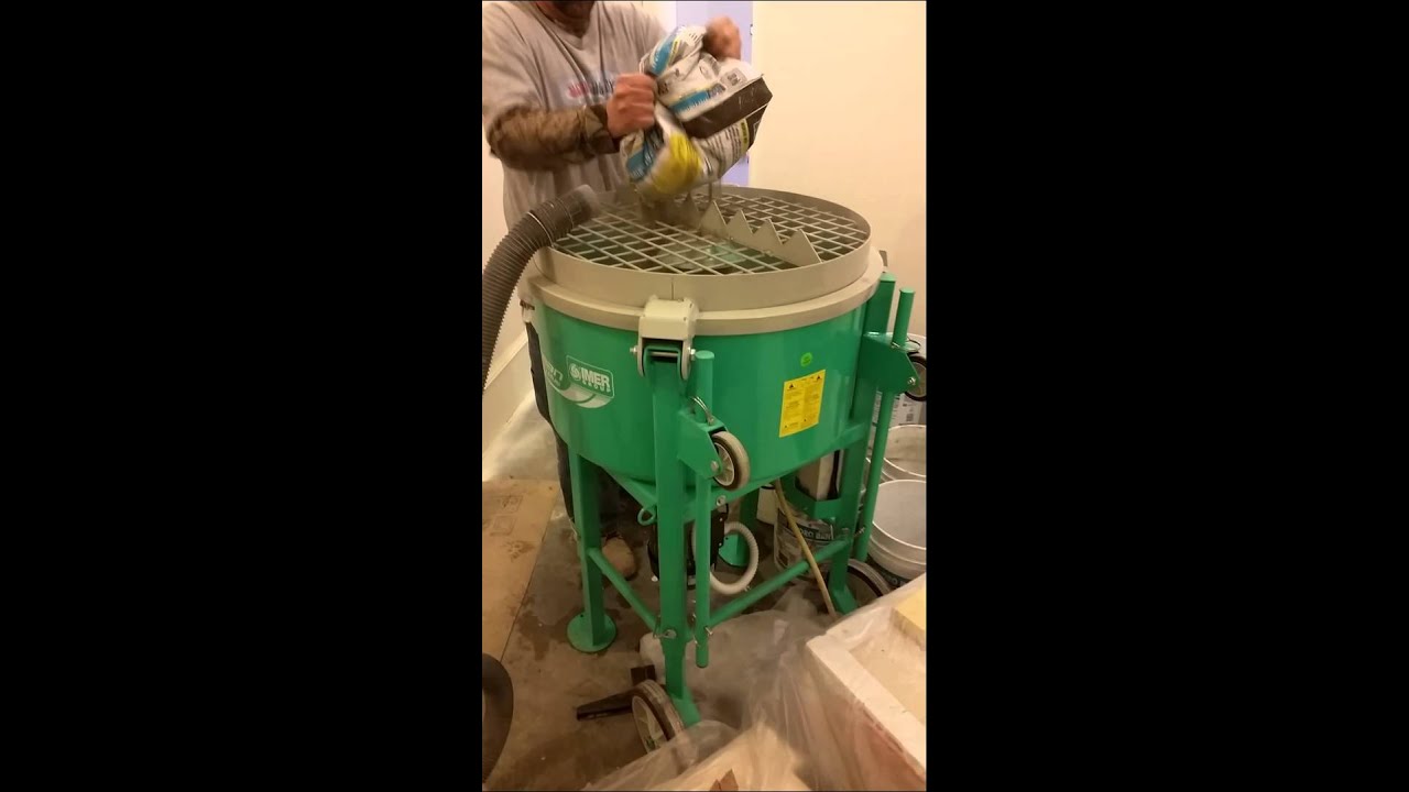 Imer Mortarman 120 Plus, part one