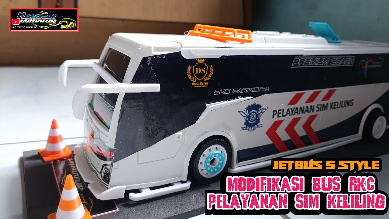 Modifikasi bus RKC PELAYANAN SIM KELILING 
