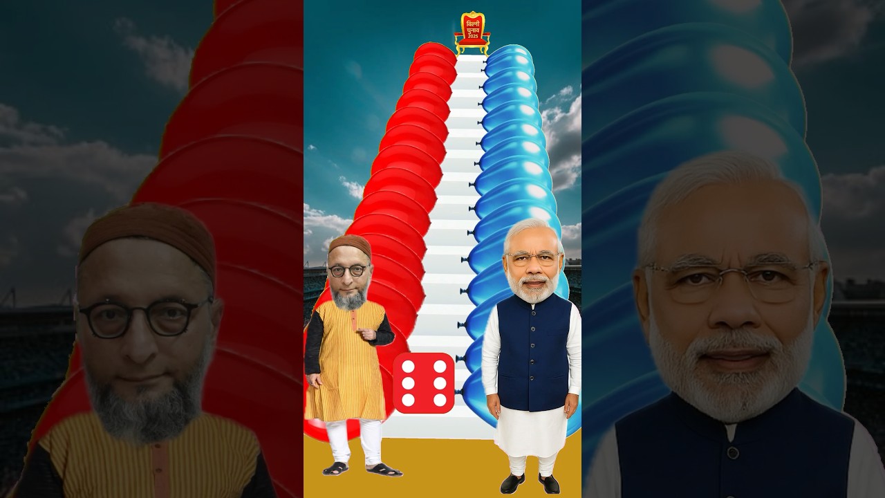 Modi 🔥vs 💪 Owaisi 2026 PM Elections #shorts
