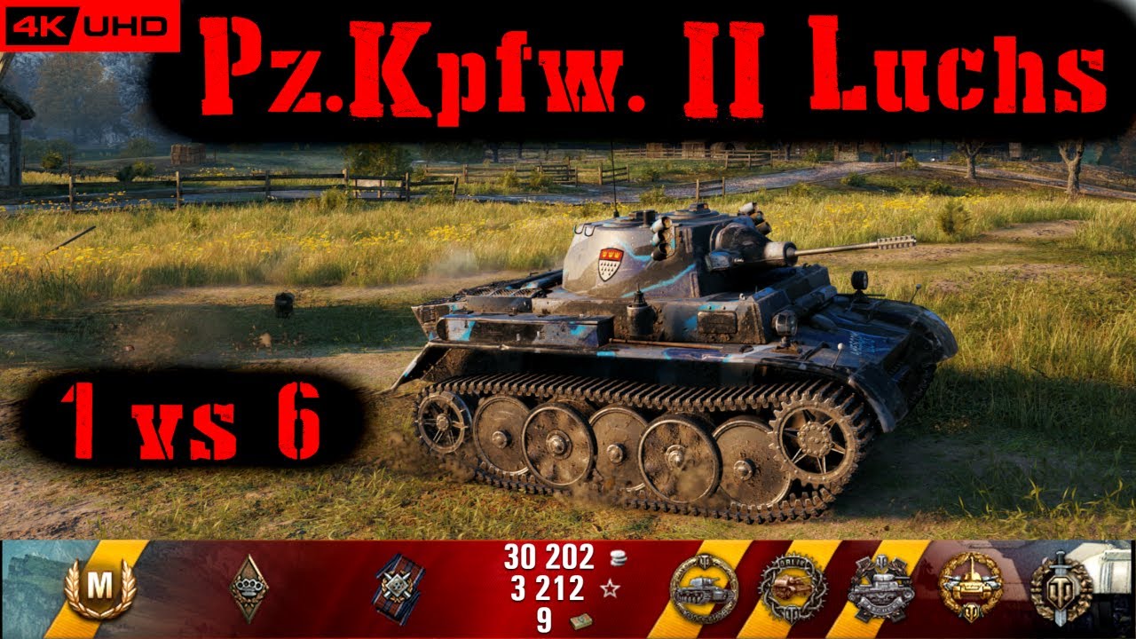 World of Tanks Pz.Kpfw. II Luchs Replay - 9 Kills 2.3K DMG(Patch 1.6.1)