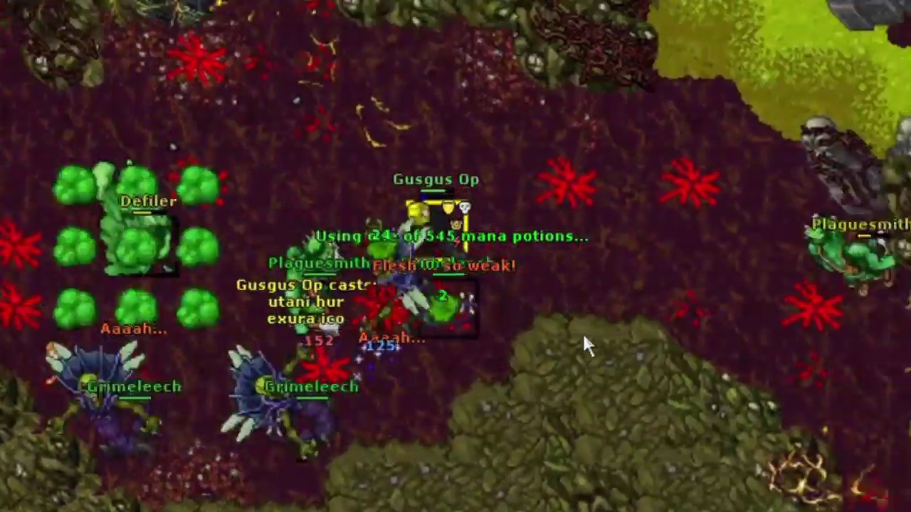 TIBIA WINTERA MADARU Pt HOW TO KILL ONE NOOB ARMY IN HIS RESPAWN LOL