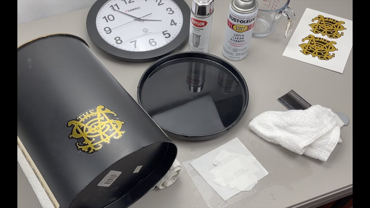 Waterslide Decal Experiment for Singer Vintage Sewing Machines.