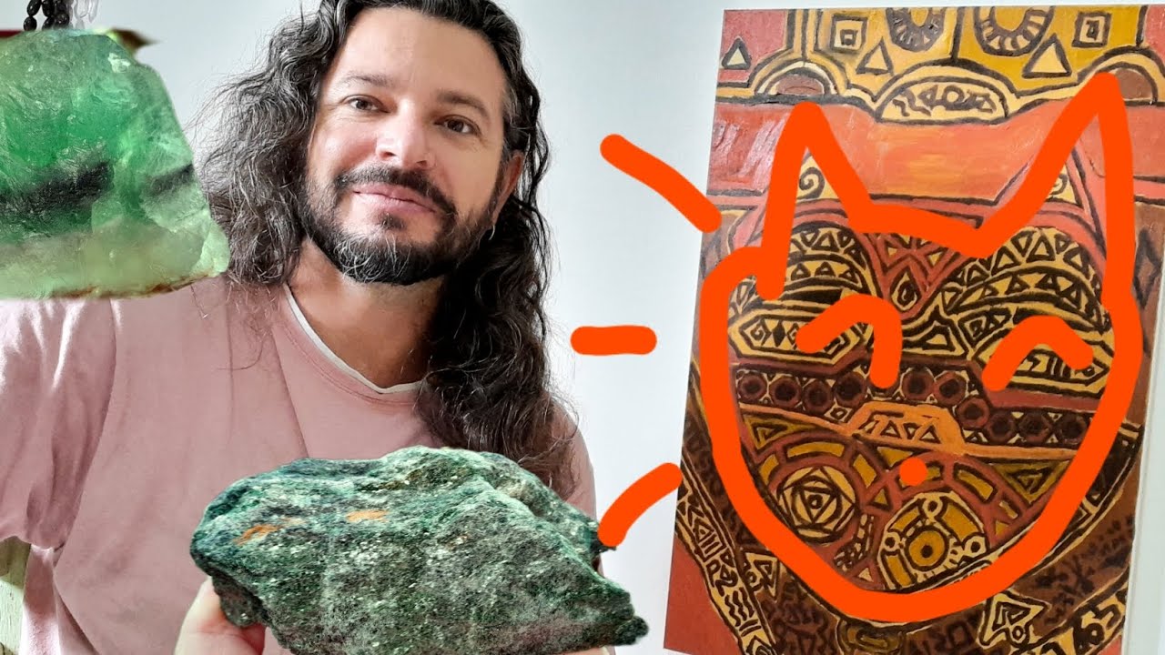 ARTE E MINERAIS : UM POUCO DO PROCESSO CRIATIVO
