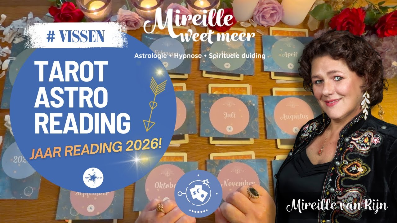 ♓️ VISSEN 2026 Tarot & Astro Jaarhoroscoop – Herschrijf je geld-, werk- & zielsbalans | Liefde, geld