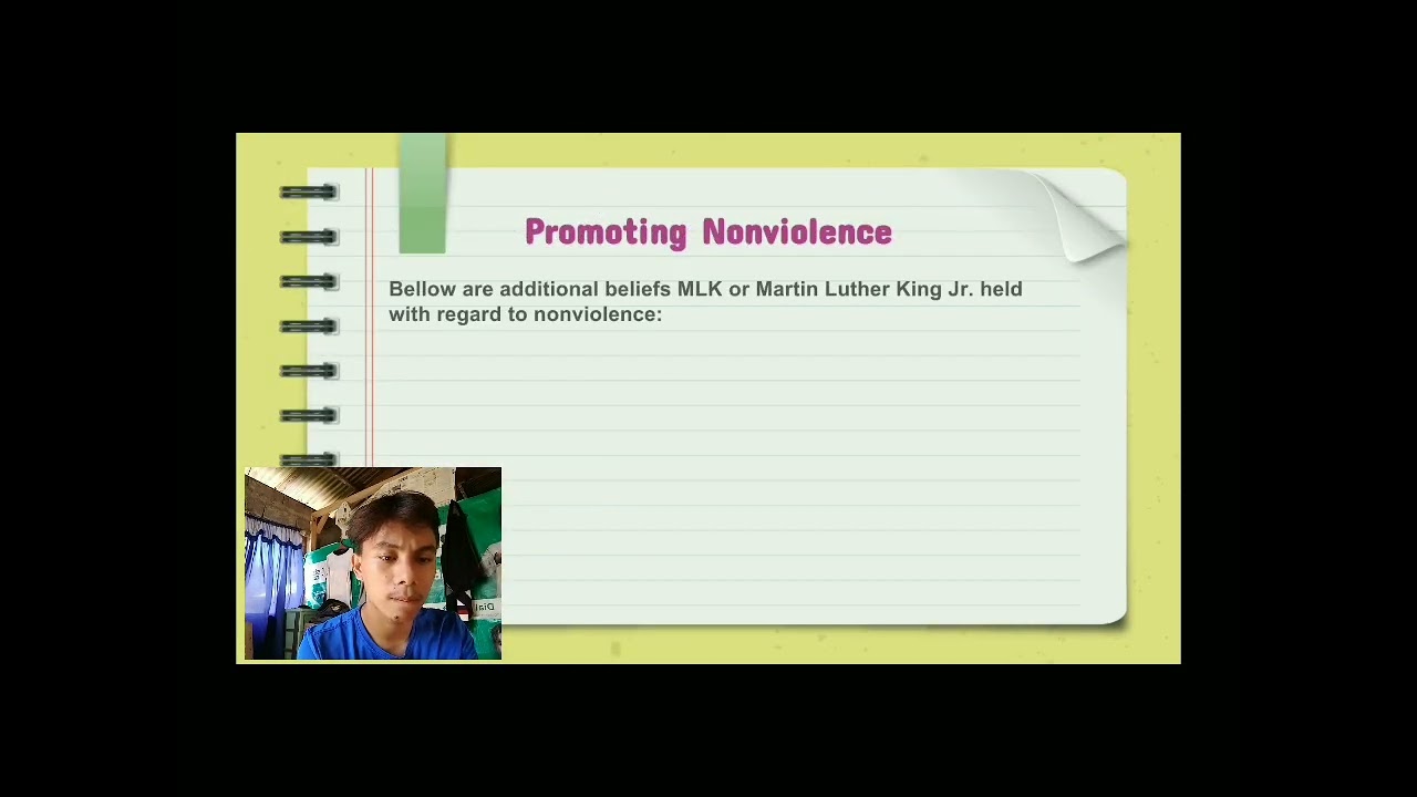 Peace Theme 3: Promoting Nonviolent