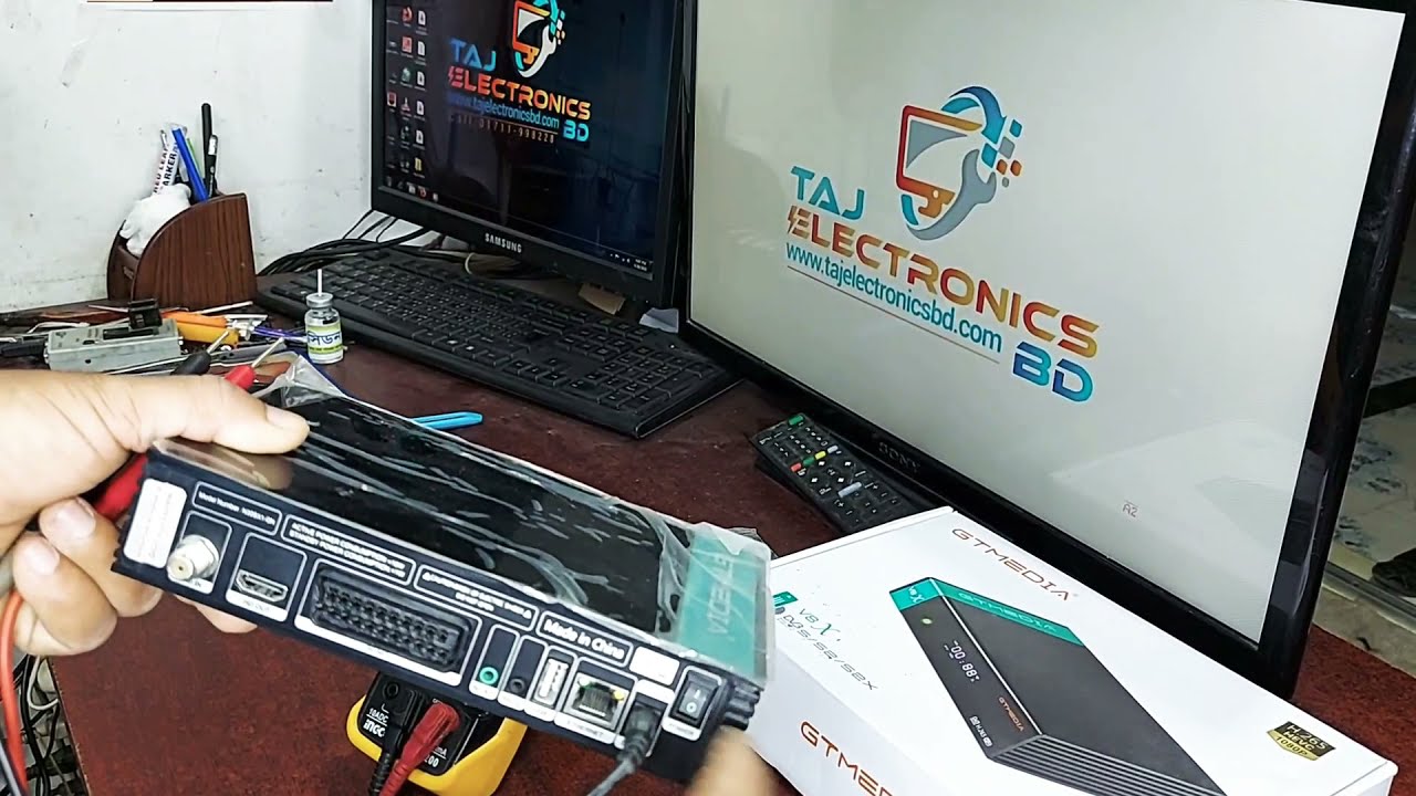 GTMEDIA V8X Full HD 1080P DVB-S/S2/S2X/H.265 FTA Digital Satellite Receiver, problem boot show.