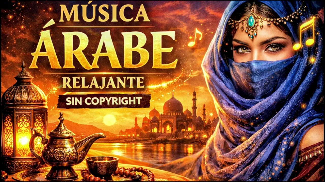 🌙Música Árabe Relajante SIN COPYRIGHT. Música Oriental Instrumental para Vídeos. 11