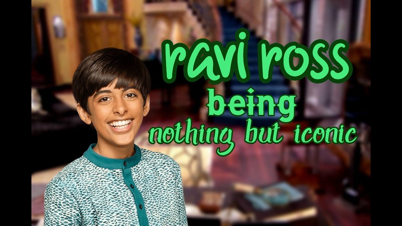 ravi ross from jessie being nothing but iconic