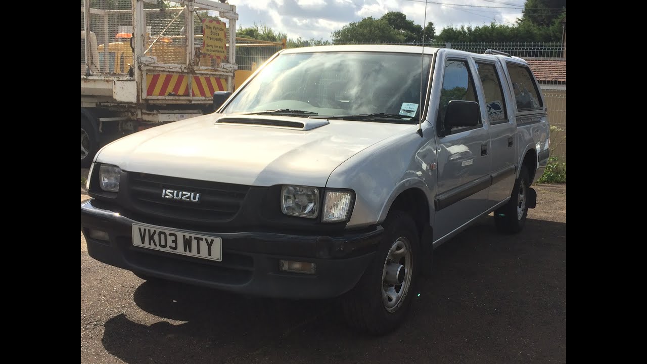 2003 ISUZU TF 4x2 DOUBLE CAB PICKUP TRUCK REVIEW