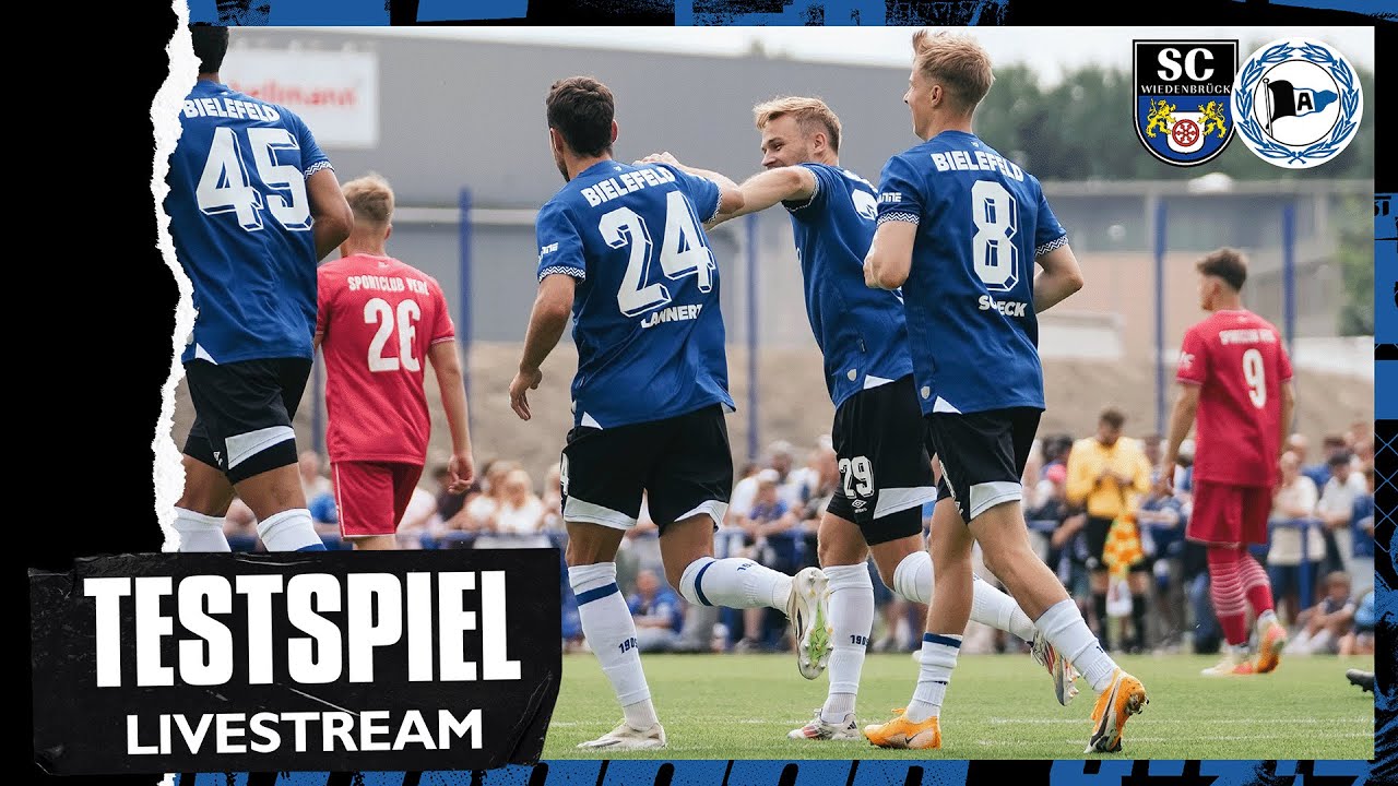 LIVE: SC Wiedenbrück gegen Arminia Bielefeld!