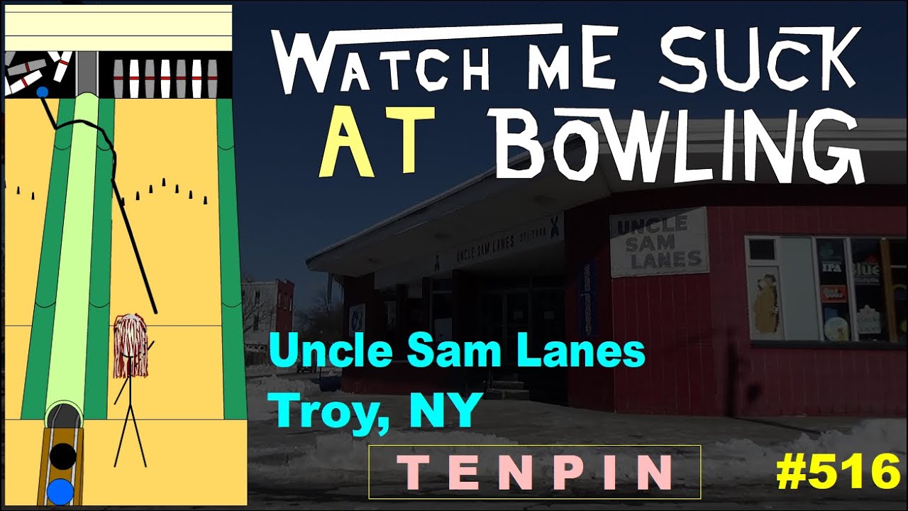 Смотрите, как я ужасно играю в боулинг! (Эпизод #516) Боулинг-центр Uncle Sam Lanes (Трой, штат Н...