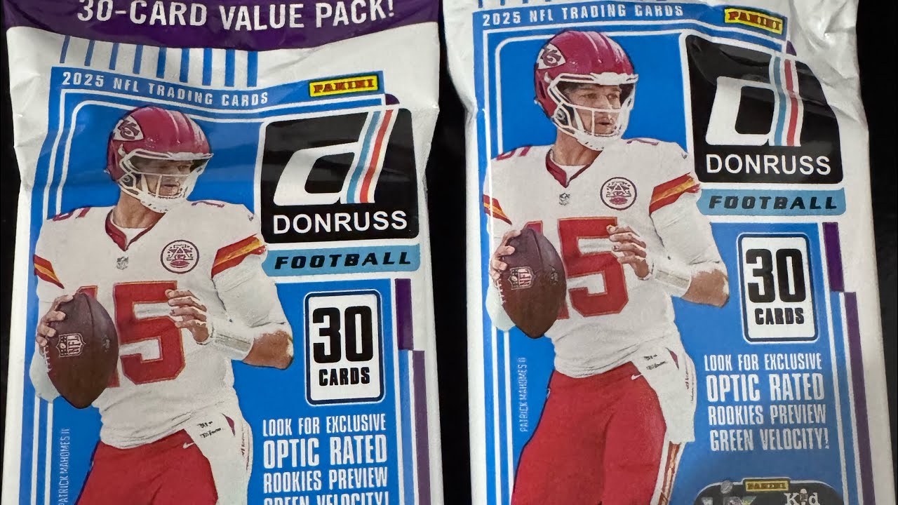 Donruss value pack opening (target packs)