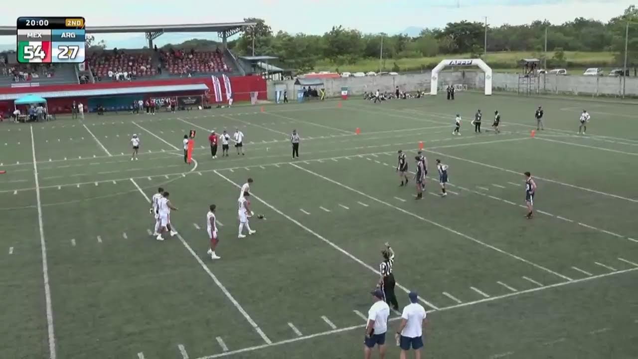 IFAF AMERICAS CONTINENTAL CHAMPIONSHIP - MÉXICO VS ARGENTINA (VARONIL)