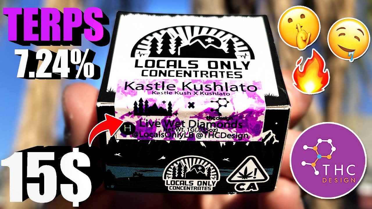 This KASTLE KUSHLATO by THC DESIGN was BUSSIN! | Locals Only Concentrates | Cheap Dabs #37