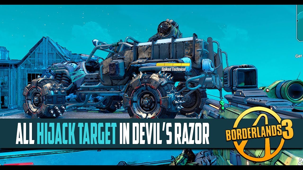 Borderlands 3 Devil's Razor Hijack Targets Crew Challenges