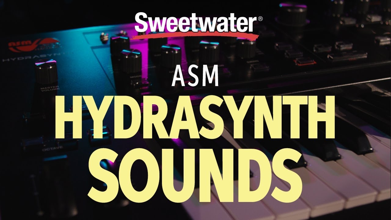 ASM Hydrasynth Sounds Demo — Daniel Fisher