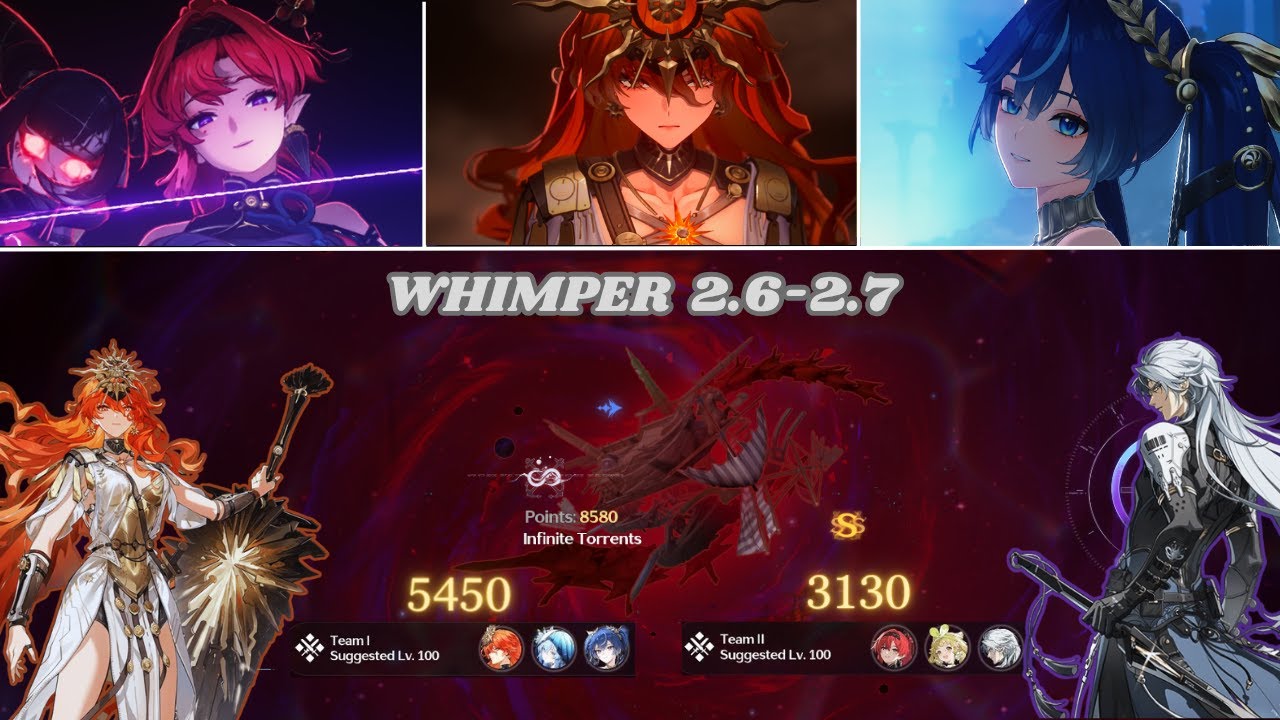 New Whimper 2.6 - 2.7 Reset | S0 Augusta - Iuno feat Yinlin - Calcharo 8.5K Points
