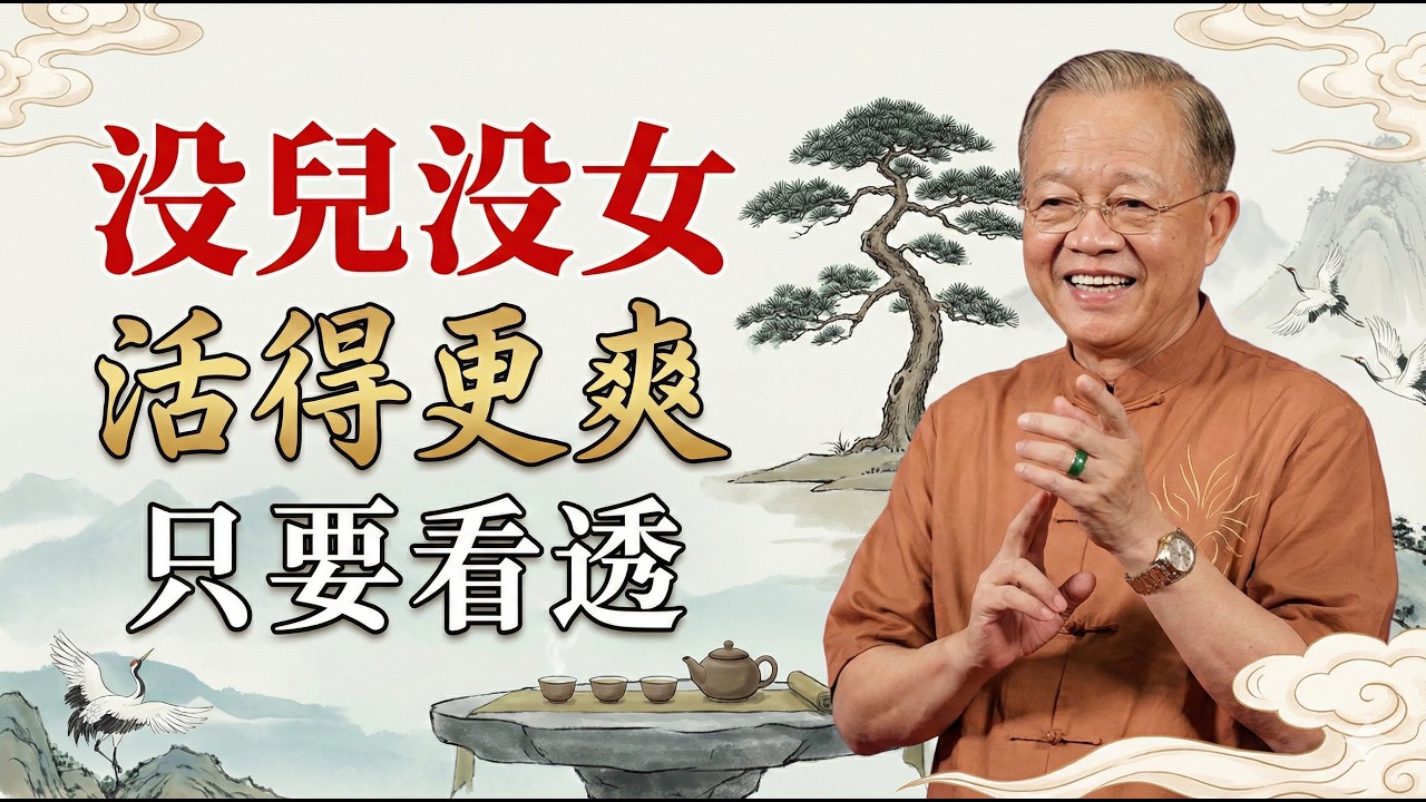 晚年無後的人請記住：你的兄弟姐妹，從來都不是你的「一家人」！#曾仕強 #易經智慧 #人性真相 #晚年養老 #無子無女 #丁克