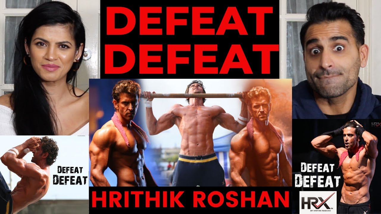 Defeat Defeat Brand Film | HRX By Hrithik Roshan | REACTION & REVIEW