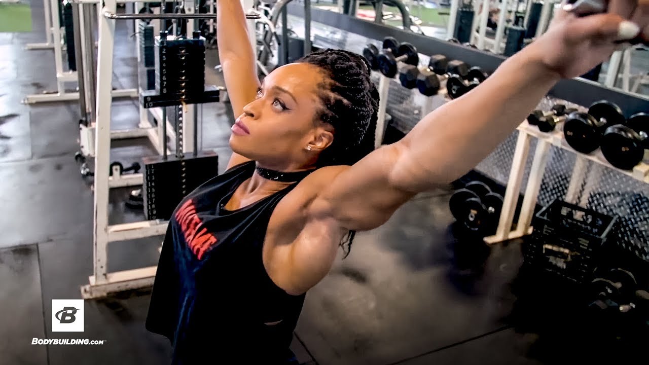 IFBB Figure Pro Back Workout | Lola Montez