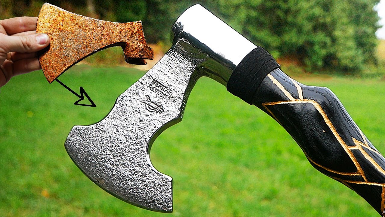 ANTIQUE AXE RESTORATION - Repaired and Customized