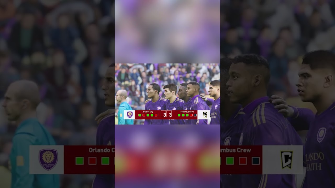 Penalty Drama Shorts | Orlando City SC Vs Columbus Crew | USA MLS | PES 21 Simulation 