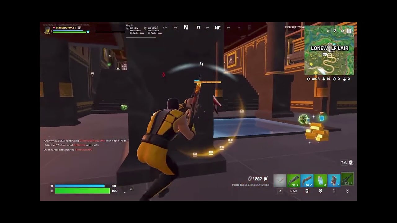 FORTNITE: Fletcher Kane Boss Fight (Solo Vs Squad Mode)