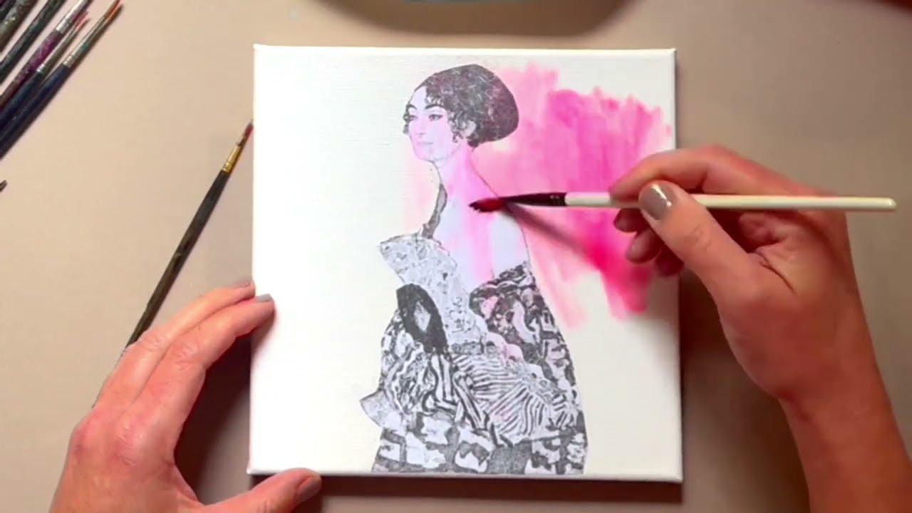 GUSTAV KLIMT'S WOMEN: Paint Like the Masters! 🎨 Simple in Your Own Style! For Beginners and Kids!