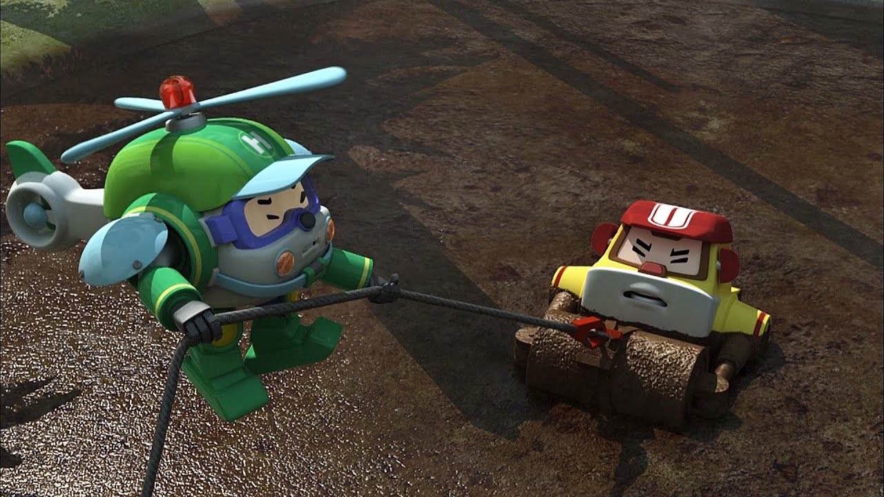 Construction Site Friends Special | Brooms Town's Friends | Cartoons for Children | Robocar POLI TV