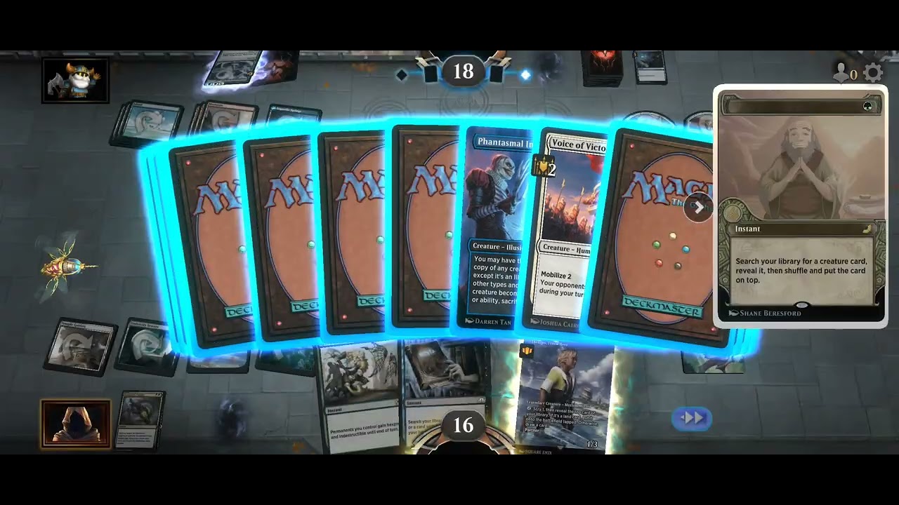 Working on the Tymna & Thrasios. Playing clones and snapcaster over neoform and eldritch evolution 