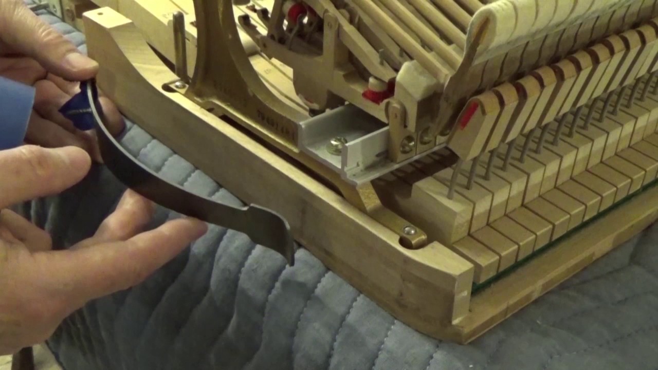 Regulate grand piano – 4 return spring out