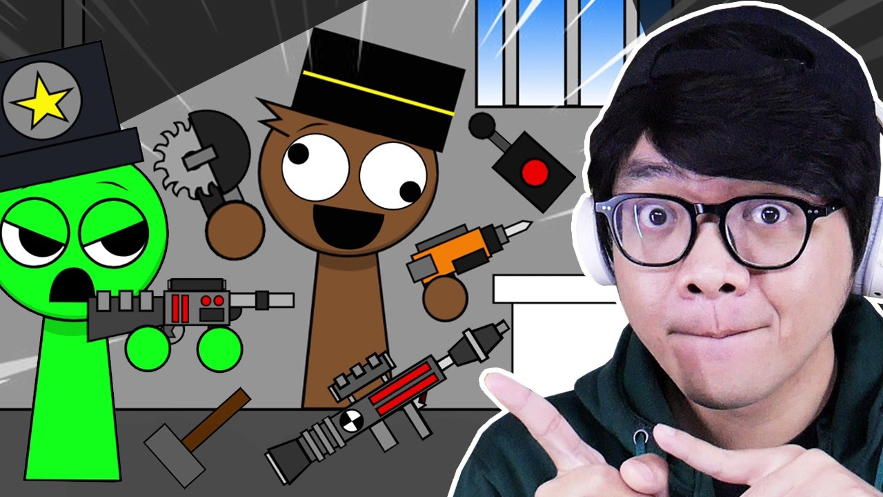 Game SPRUNKI BARU!!! PENJARA Khusus SPRUNKI GILA - Escape From The Prison