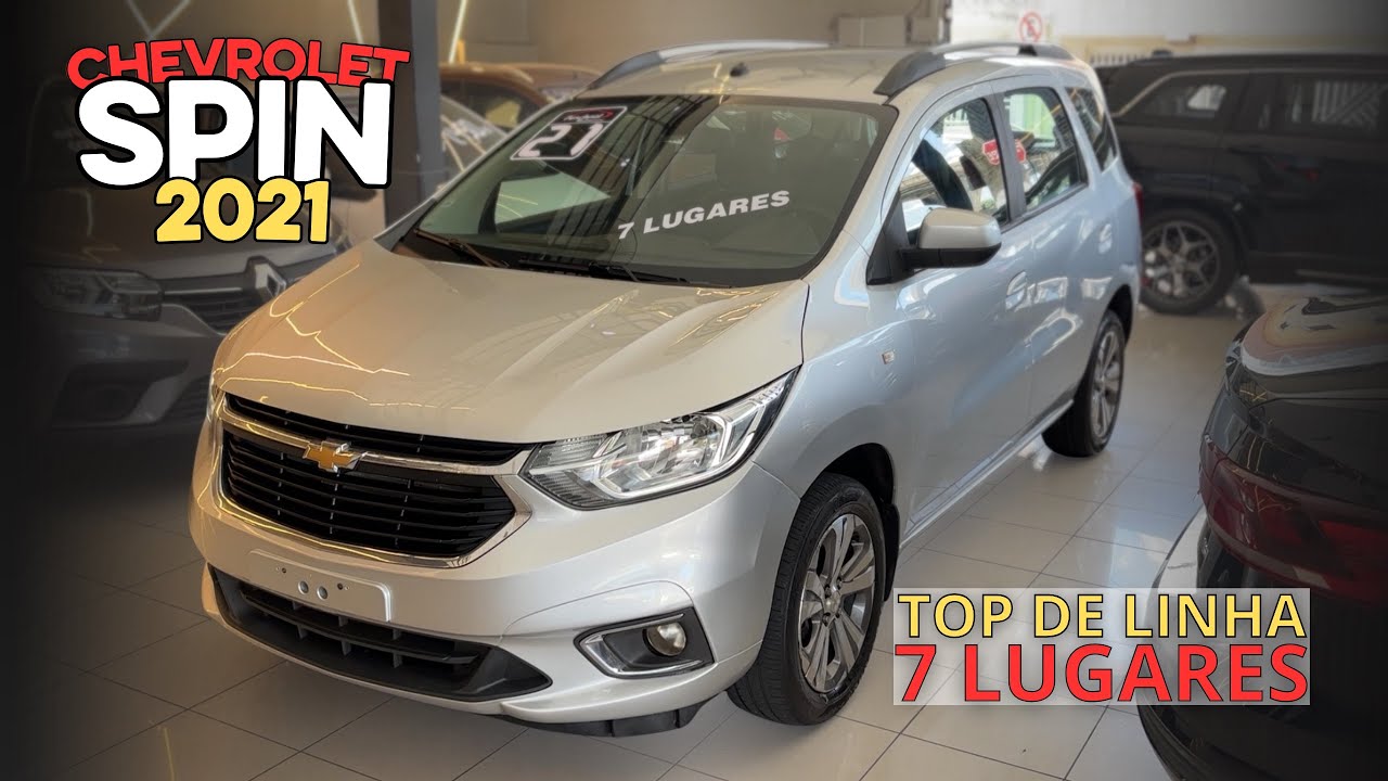 AVALIAÇÃO COMPLETA — Chevrolet Spin 1.8 Premier Flex Manual 2021 | 7 Lugares | Único Dono