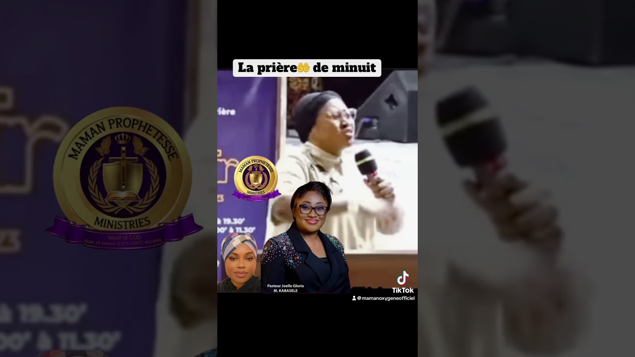 La pri&egrave;re de minuit est tr&egrave;s important ( pst Jo&euml;lle Kabasele)