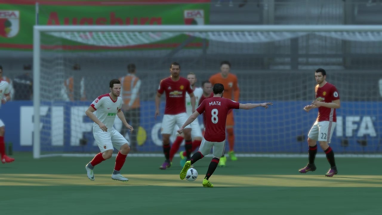 AUGSBURG v MANCHESTER UTD - FIFA 17 GAMEPLAY - 2026