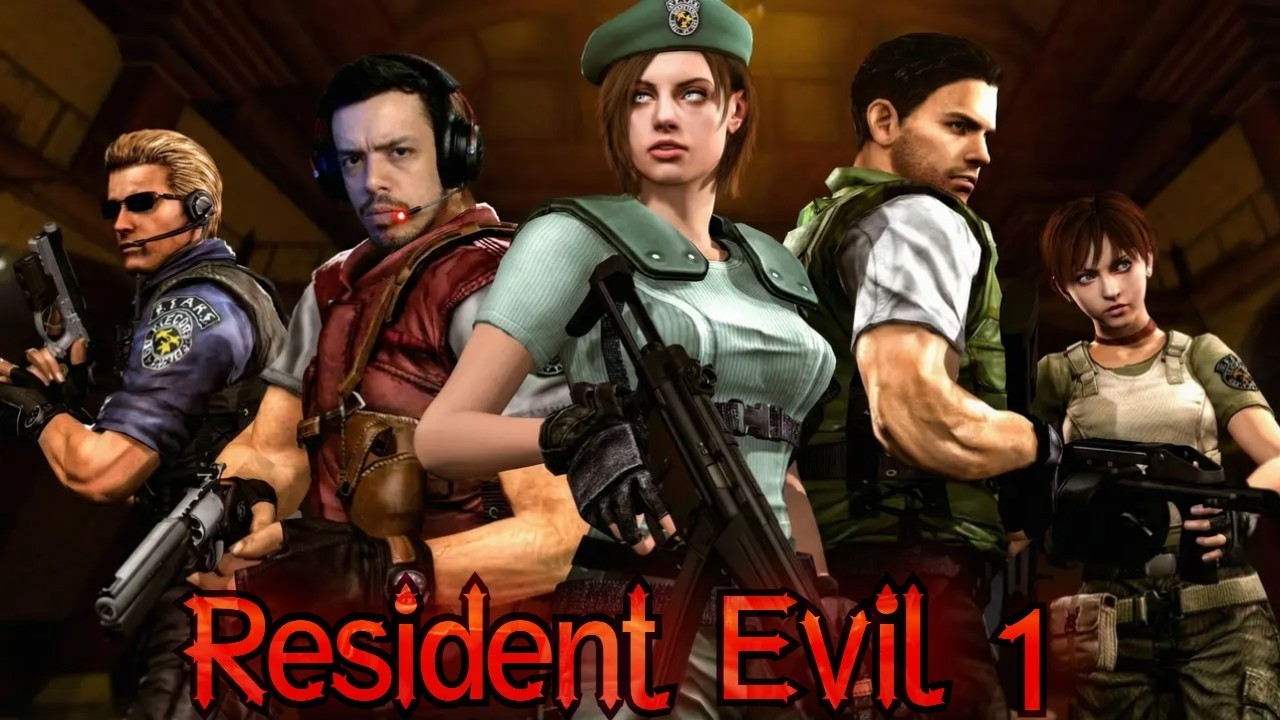 resident evil 1 de ps1 episódio 2 !!!