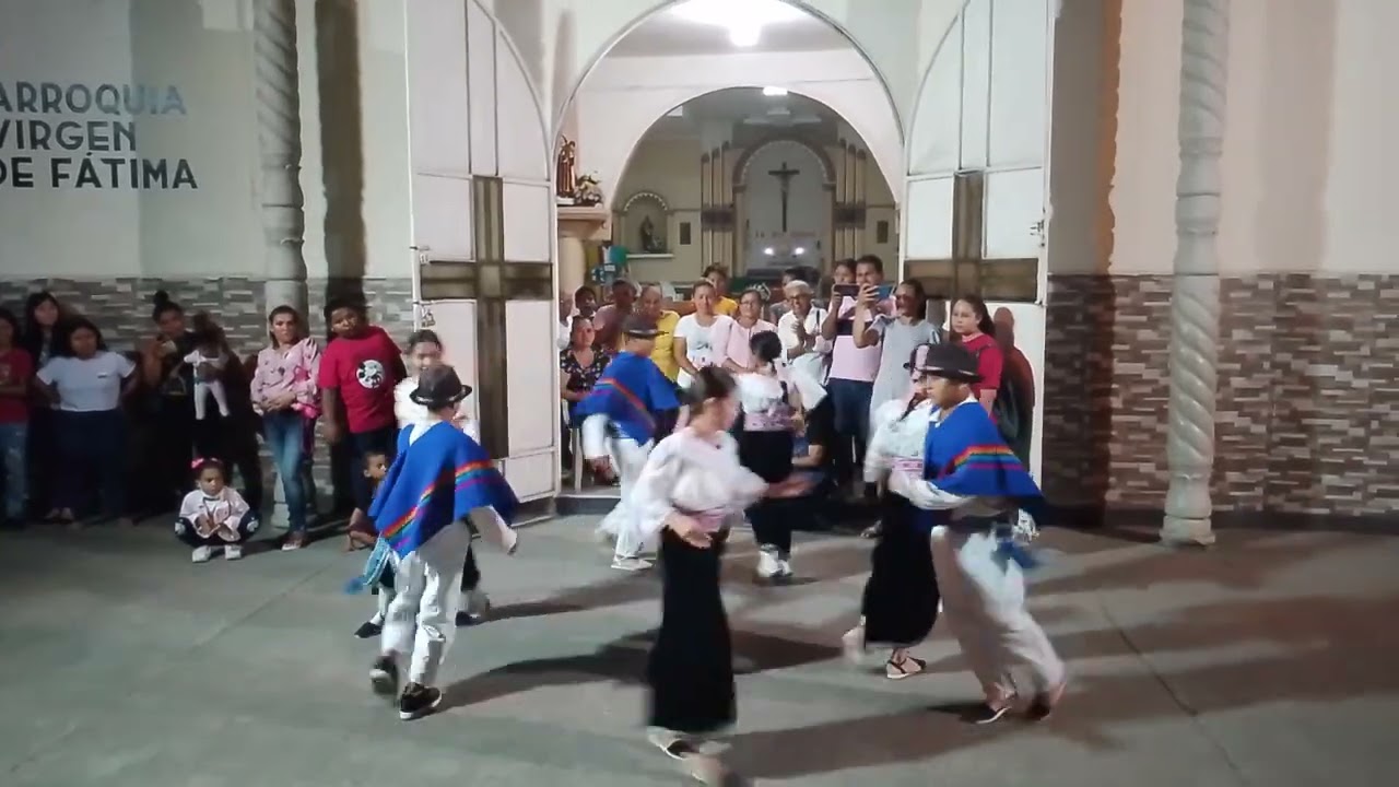 presentación grupo Divino niño. Báilalo gózalo