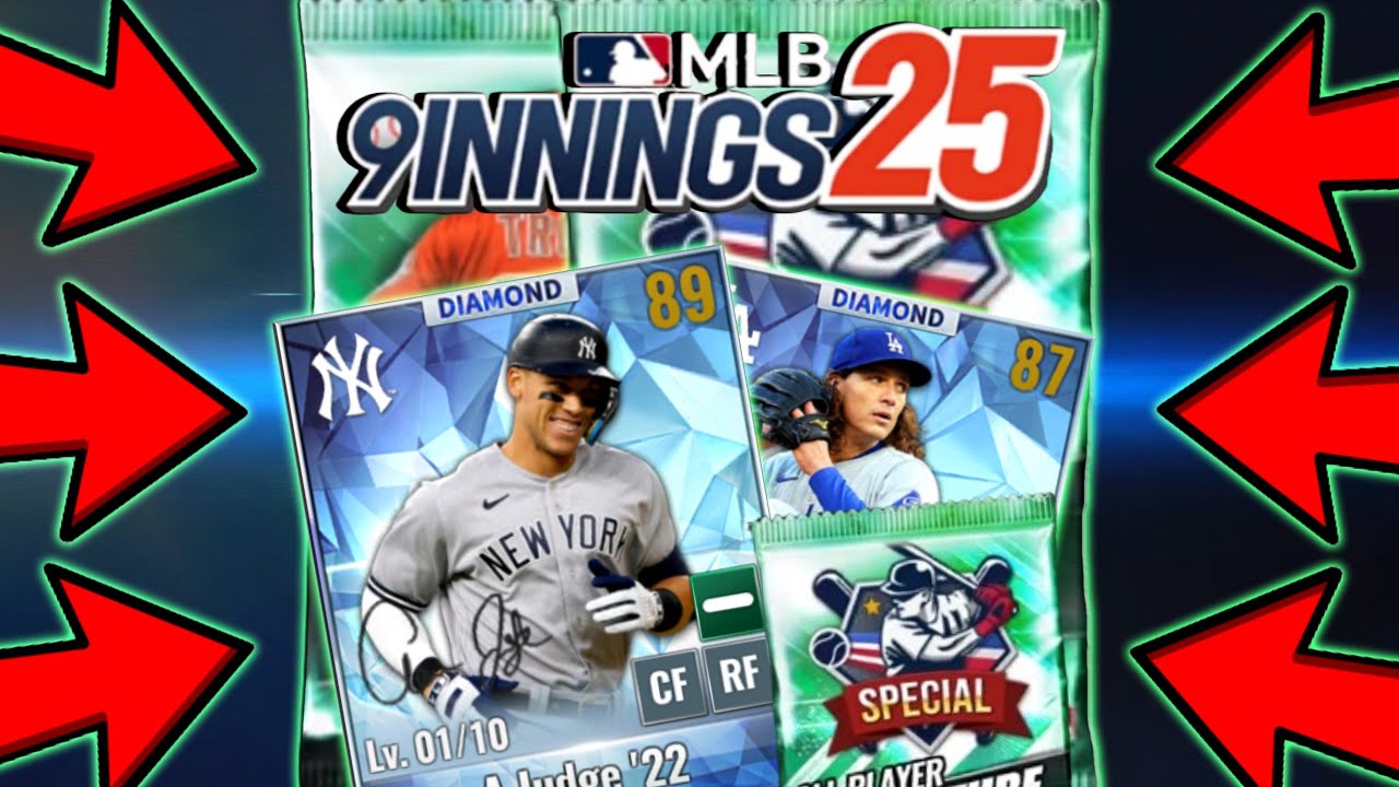 Как получить карточки с подписями в MLB 9 Innings