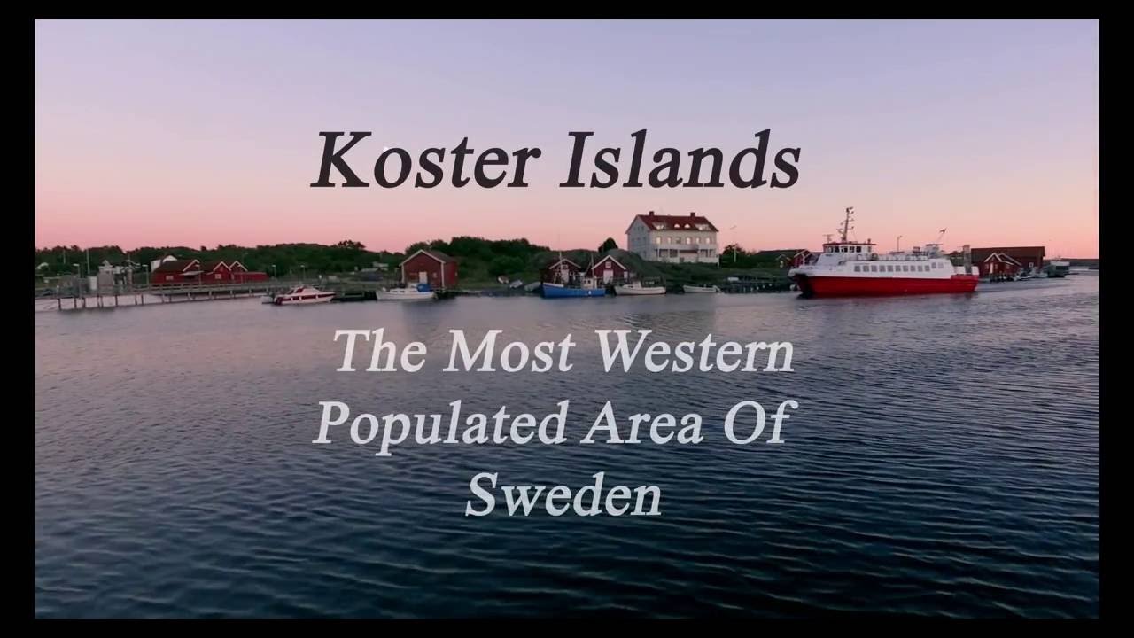 Koster Islands Sweden / 4K Drone Aerial and Osmo
