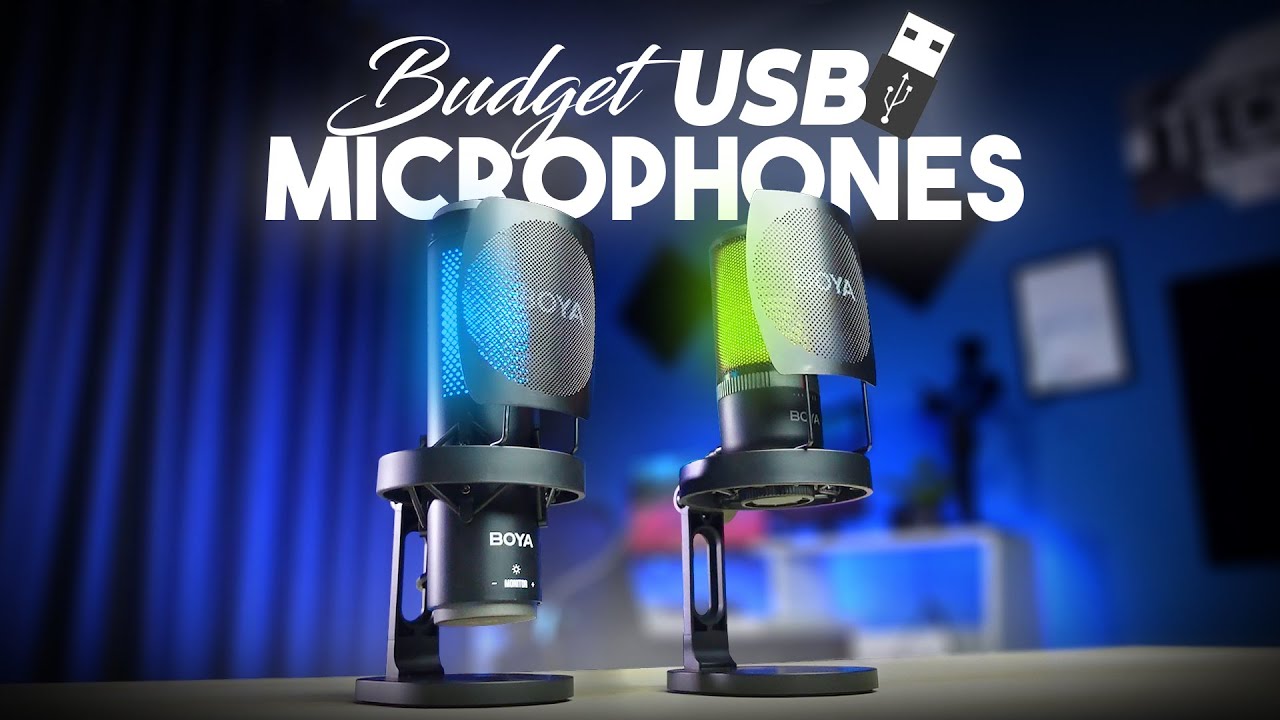 Most Value for Money USB Condenser Microphones! - Boya K3 & K9 Review