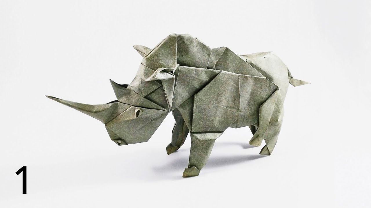 Origami Rhino by Pham Hoang Tuan - Part 1