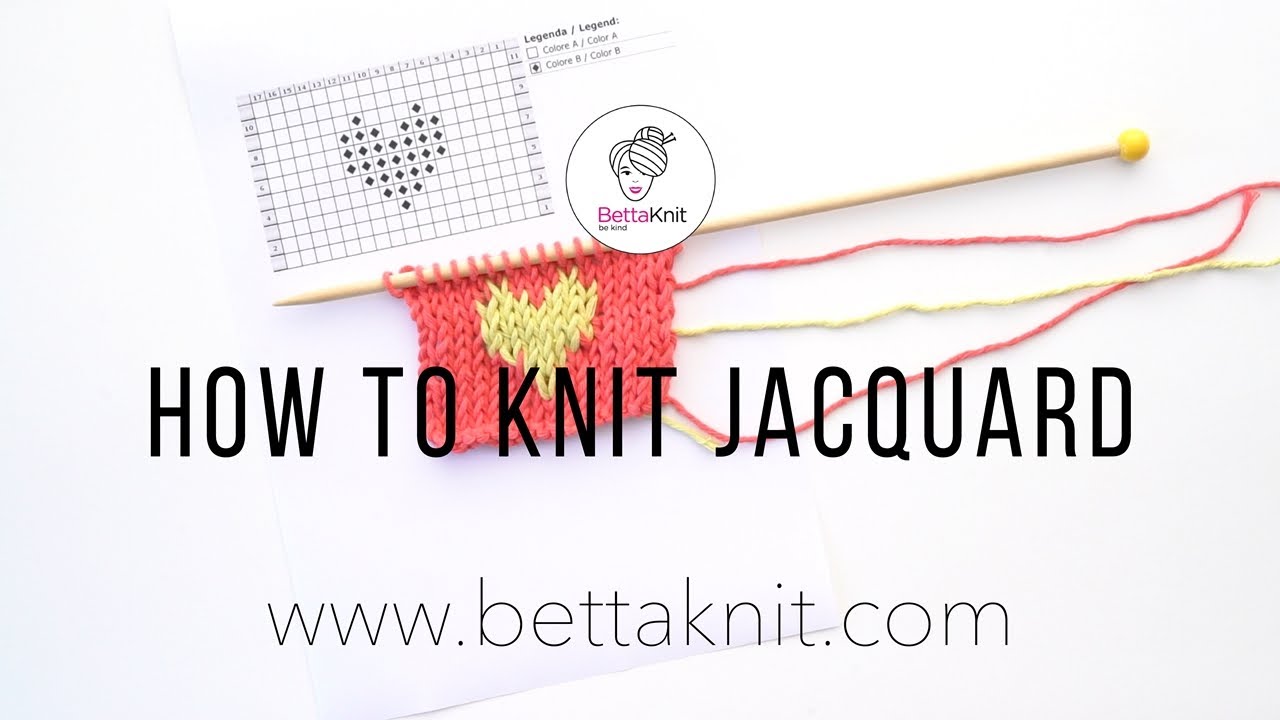 How to knit: Jacquard Knitting technique